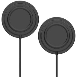 Accezz 2 pack MagSafe Wireless Charger naar USB-C kabel - MagSafe oplader - Anti Slip - Zwart