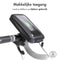 Accezz Telefoonhouder fiets - Universeel - Met case - Zwart