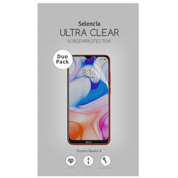 Selencia Duo Pack Ultra Clear Screenprotector Xiaomi Redmi 8