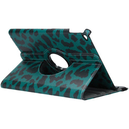 Générique 360° Draaibare Design Bookcase iPad Air 2 - Groen Panter