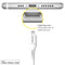 Accezz 2 pack Lightning naar USB kabel - MFi certificering - 1 meter - Wit