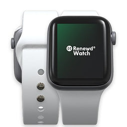 Renewd Apple Watch Serie 6 - 44mm zilver/wit