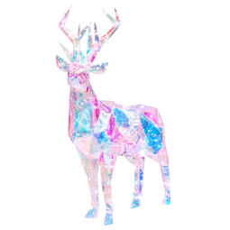 Beliani POLARIS - LED decoratie met app - Meerkleurig - Synthetisch materiaal