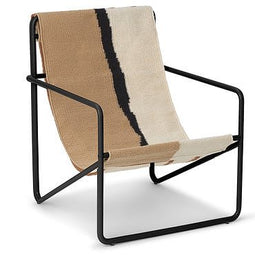Ferm Living - Desert Lounge Chair - Black/Soil