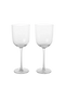 Ferm Living Host Rode Wijnglas set van 2 Helder