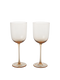 Ferm Living Host Rode Wijnglas set van 2