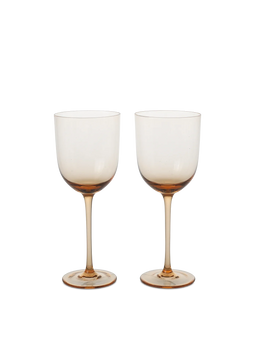 Ferm Living Host Witte Wijnglas set van 2