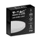 V-TAC VT-8624W-RD LED Rond Plafondlamp - 295mm - IP44 - Wit - 24W - 2400 Lumen - 4000K