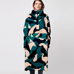 Rainkiss Regenponcho Malika Animo Petrol