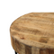 Homestylingshop Salontafel rond - Salontafel mangohout 80 cm - Salontafel hout