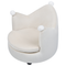 Beliani VEGA - Kinderstoel - Beige - Fluweel