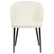 Beliani MASON - Eetkamerstoel set van 2 - Off-white - Polyester