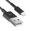 ThunderGold iPhone oplader kabel 2 meter Zwart geschikt voor Apple iPhone - iPhone kabel - iPhone op