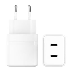 ThunderGold USB C Adapter 2 poorten - Oplader iPhone - Snellader iPhone 15 - USB C Oplader - Adapter