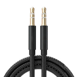 Aux kabel - Audio kabel 3.5mm - Jack kabel - Male to Male - 1 meter