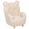 Beliani MELBU - Kinderstoel - Beige - Nepbont