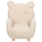 Beliani MELBU - Kinderstoel - Beige - Nepbont