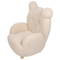 Beliani MELBU - Kinderstoel - Beige - Nepbont