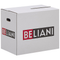 Beliani Umzugskarton Set (10x) mit BELIANI Logo - Wit - Papier