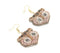 Quirky Owl Beaded Dangle Earrings
