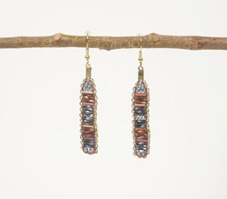 Razzmatazz Beaded Dangle Earrings