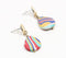 Retro Colorpop Dangle Earrings