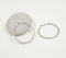 Rhinestone Encrusted Hoop Earrings