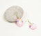 Sequin-Lined Shells Dangle Earrings