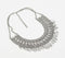 Silver-toned Boho-chic Iron Necklace
