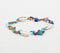 Shells & Beads Blue Thread Bohemian Bracelet