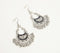 Silver-Toned Chandelier Earrings