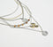Silver-Toned Coins Layered Necklace