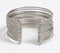 Silver-Toned Iron Cuff Bracelet