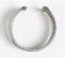Silver-Toned Iron Cuff Bracelet