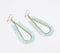 Sky Beaded Drop Earrings