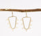 Spike Beaded Drop Earrings