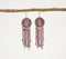 Statement Beaded Dangle Drop Earrings