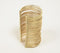 Statement Brass Tall Cuff Bracelet