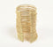 Statement Brass Tall Cuff Bracelet
