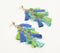 Tasseled Cluster Earrings