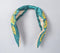 Teal Botanical Hair Band
