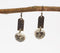 Textured Resin Dangle Earrings
