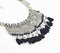 Tribal Choker Necklace with Extension Chain