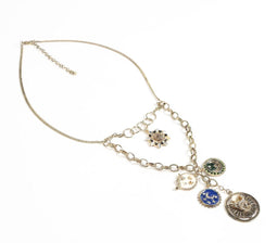 Tropical, Cosmos & Life Multi-Layered Necklace