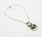Turtle Resin & Brass Y-Neck Necklace