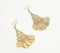 Vintage Clustered Coin Charm Earrings