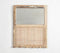 Wood & Cane Distress-White Finish Accessory Organiser
