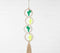 4-Tiered Hoops Cacti Fringed Wall Decor