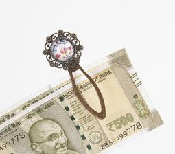 Antique Metal Taj Mahal Motif Bookmark