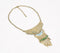 Antique Metallic Statement Beaded necklace